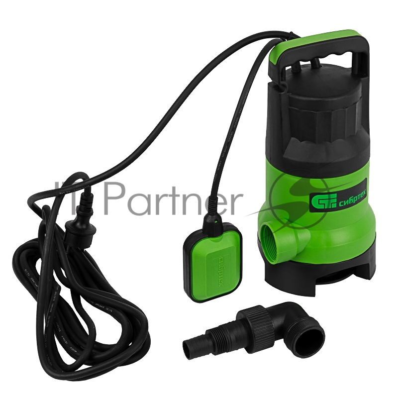 Дренажный насос СИБРТЕХ для грязной воды СДН800-35 800 Вт напор 9 м 13500 л/ч 97265