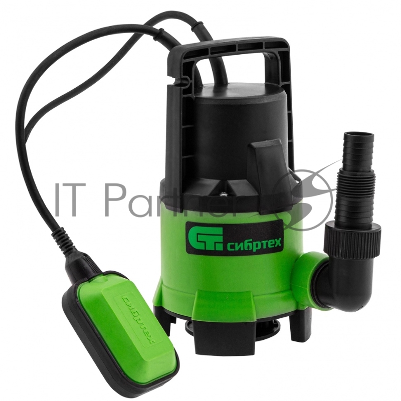 Дренажный насос СИБРТЕХ для грязной воды СДН450-35, 450 Вт, напор 5,5 м, 8000 л/ч 97263