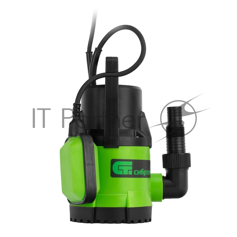 Дренажный насос СИБРТЕХ для чистой воды СДН500-5 500 Вт напор 8 м 8000 л/ч 97262