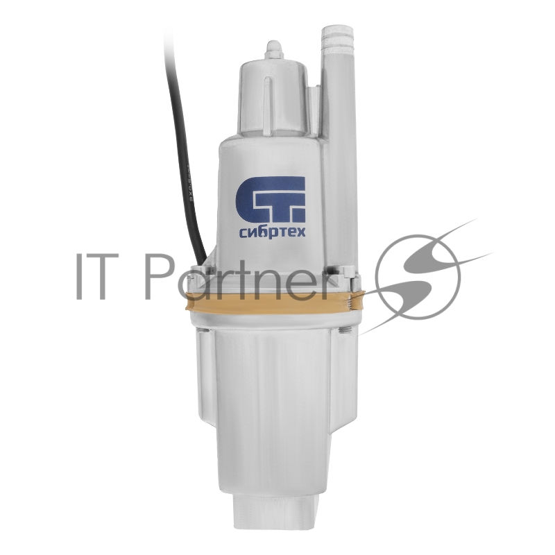 Вибрационный насос СИБРТЕХ СВН30025 верхний забор 300 Вт напор 75 м 1200 л/ч кабель 25 м 99303