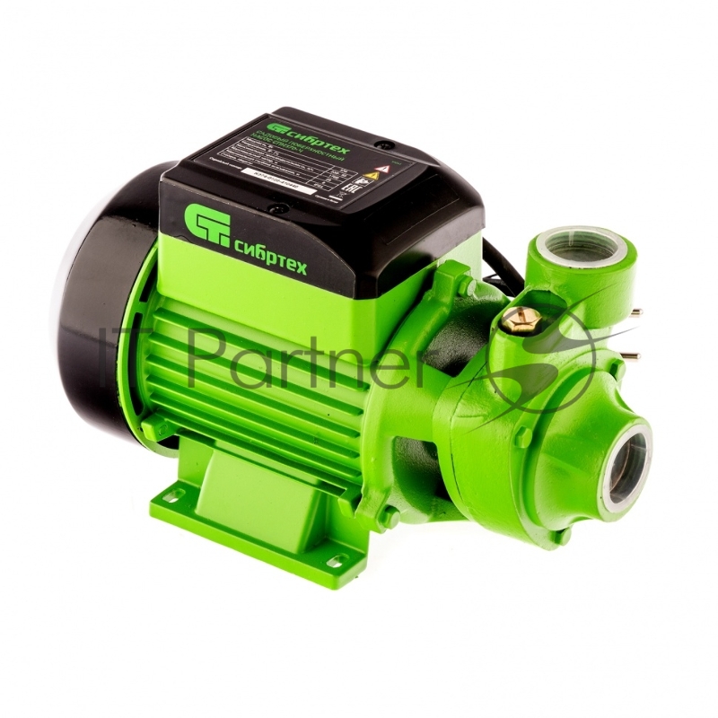 Садовый поверхностный насос СИБРТЕХ СПН370-Ч 370 Вт напор 25 м 1700 л/ч чугун 97241