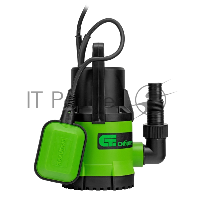 Дренажный насос СИБРТЕХ для чистой воды СДН300-5 300 Вт напор 65м 6500 л/ч 97261