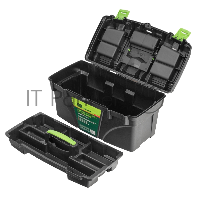 Ящик для инструментов СИБРТЕХ 21”, с органайзерами 90809