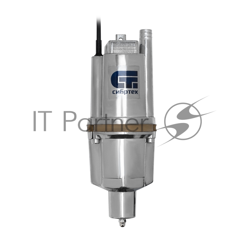 Вибрационный СИБРТЕХ насос СВН300Н-15 нижний забор 300 Вт напор 75 м 1200 л/ч кабель 15 м 99306