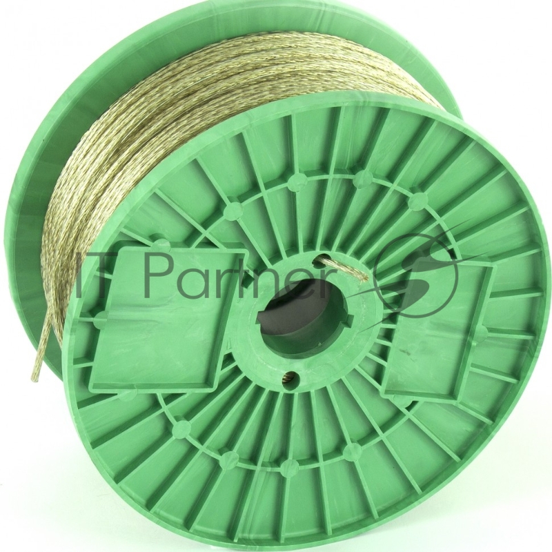 Трос СИБРТЕХ металлополимерный прозрачный ПР-3,0, 47628