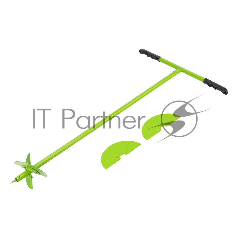 Бур СИБРТЕХ садовый,L 1000 мм,со сменными ножами,D 150 мм,D 200 мм//СИБРТЕХ, СибрТех Рос 64448