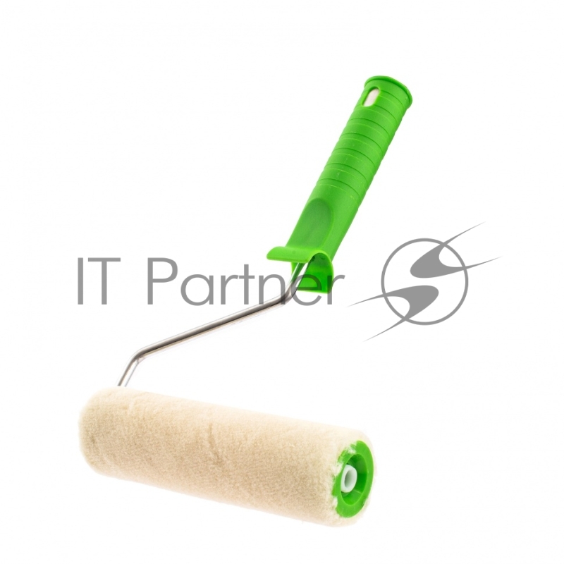 Валик СИБРТЕХ ВЕЛЮР с ручкой,140 мм,ворс 2 мм, D - 36 мм//80133