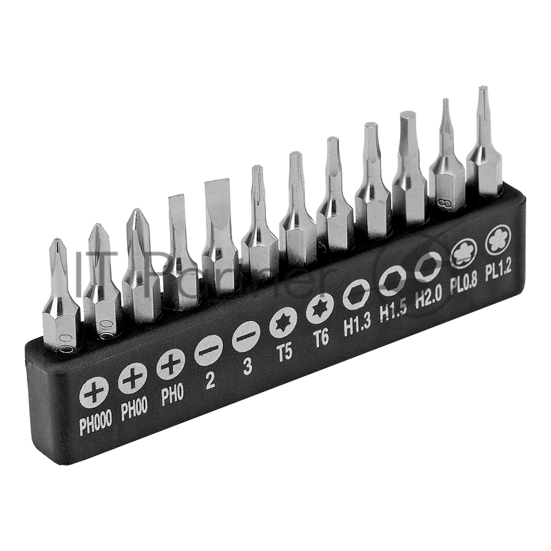 Отвертки СИБРТЕХ реверсивные с набором бит и торцевыми головками, 41 шт 13338