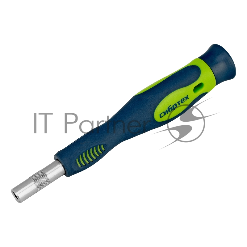 Отвертки СИБРТЕХ реверсивные с набором бит и торцевыми головками, 41 шт 13338