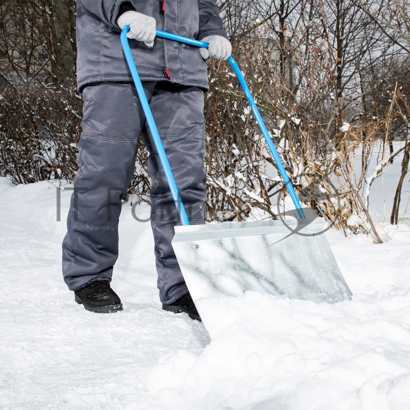 Движок СИБРТЕХ для снега 750x370x0,8 //Р 61520