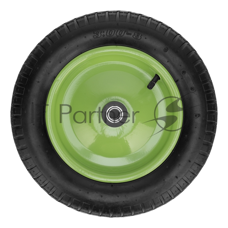 Колесо СИБРТЕХ пневматическое 3,00-8, длина оси 90мм ,подшипник 16мм 68971