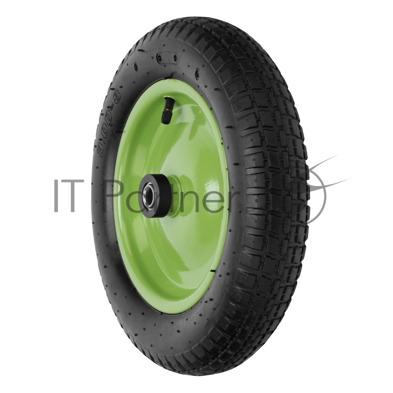 Колесо СИБРТЕХ пневматическое 3,00-8, длина оси 90мм ,подшипник 16мм 68971