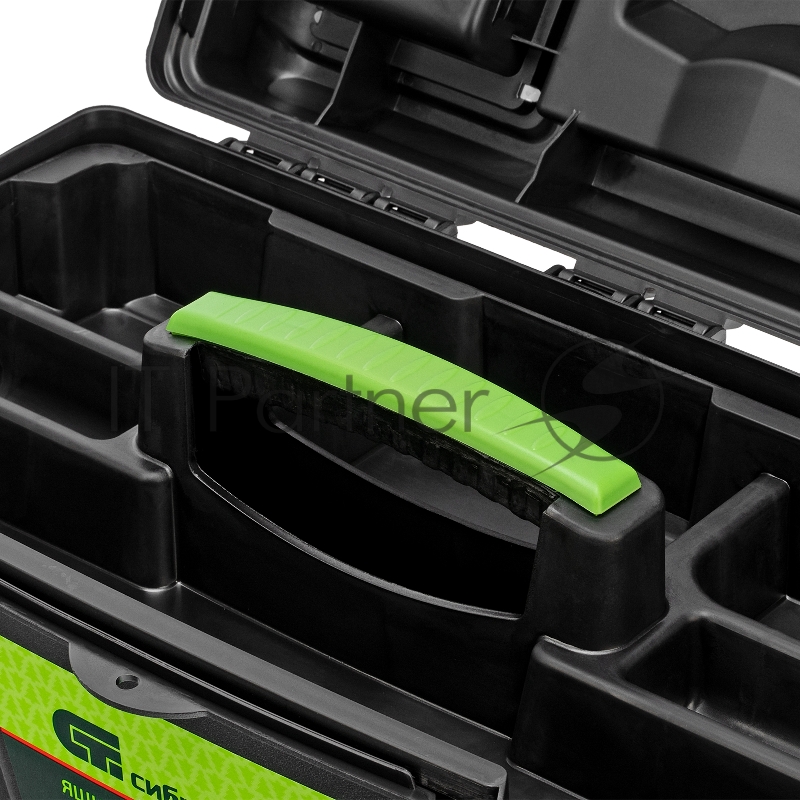 Ящик для инструментов СИБРТЕХ 18 ”, с органайзерами 90808