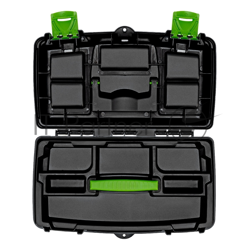 Ящик для инструментов СИБРТЕХ 18 ”, с органайзерами 90808