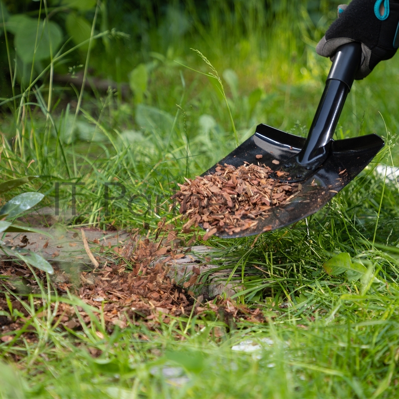 Лопата СИБРТЕХ штыковая, металлический черенок, 61611