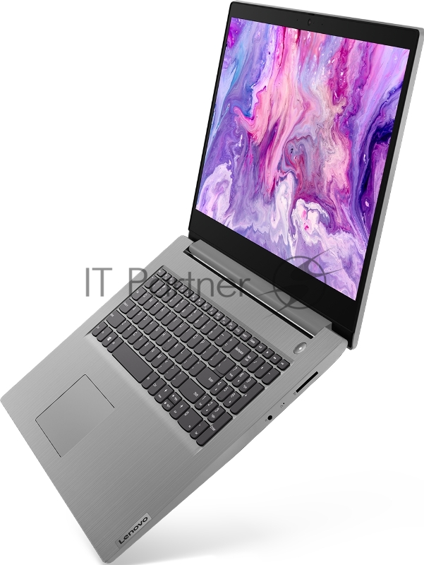 Ноутбук Lenovo IP3 17ADA05 17.3 HD+, AMD Athlon 3150U, 8Gb, 256Gb SSD, no ODD, Win10, серый (81W20090RU)