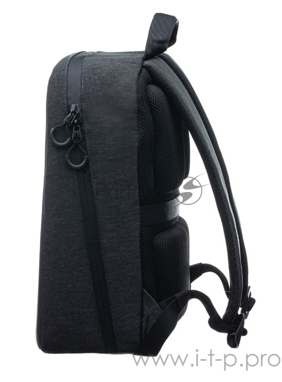 Рюкзак PIXEL PLUS Grafit серый (LED-экран 25*25 px, 16,5 млн цветов, 16 л., полиэстер)