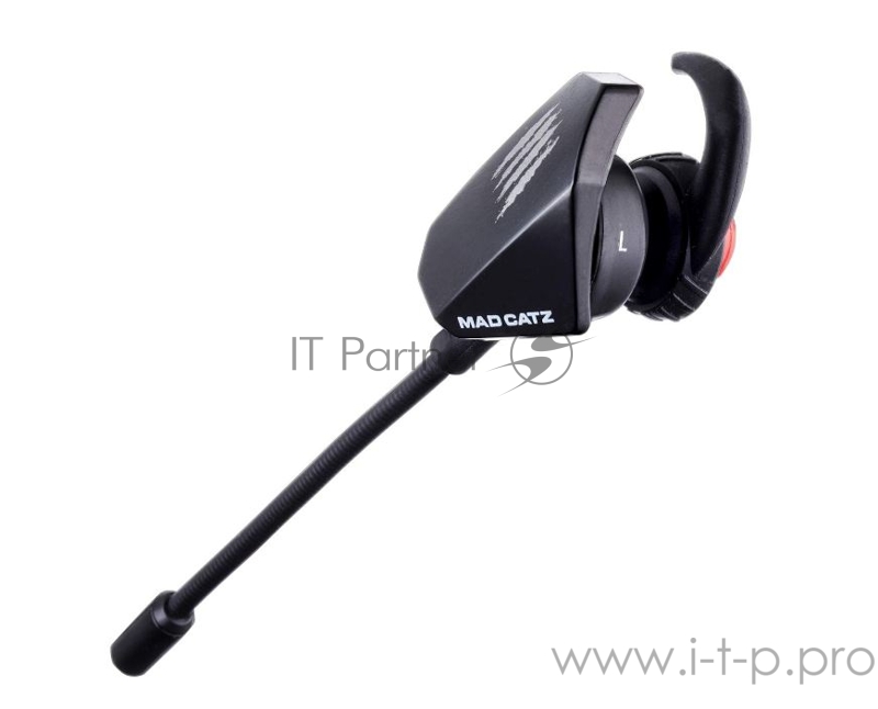 Mad Catz E.S. PRO+ Игровые мобильные наушники чёрные (3.5 мм jack, 13.5 мм неодимовые магниты, 32 Ом, 20 ~ 20000 Гц, микрофон)