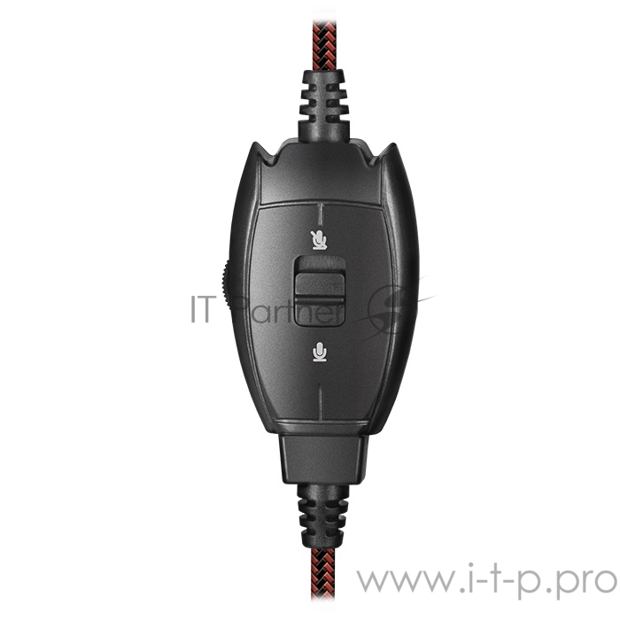 Игровые стереонаушники с микрофоном SVEN AP-G333MV, черный-красный
