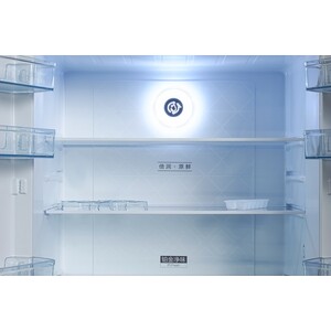 Холодильник Hyundai CM4505FV нержавеющая сталь (трехкамерный)