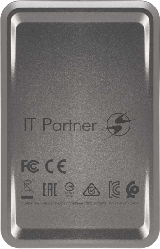 Накопитель SSD A-Data USB Type-C 1000Gb ASC685P-1TU32G2-CTI SC685P 1.8