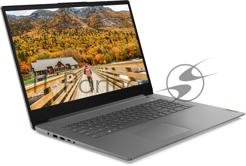 Ноутбук IP 3 17ALC6/ 17,3 FHD AG 300N/ AMD Ryzen 5500U/ 8Гб/ Без HDD/ 512 Гб/ Integrated/ отсутствует/ Windows 10/ Серый