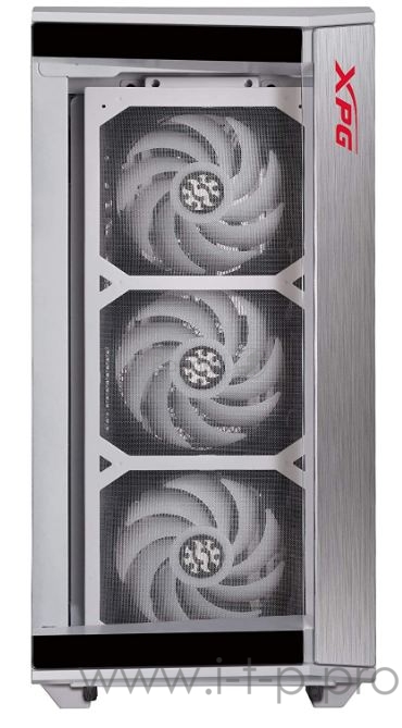 Компьютерный корпус XPG BATTLECRUISER-BLACKCOLOR BOXWORLDWIDE (ATX, 4 RGB вентилятора 120мм, стеклянная боковая панель, черный)