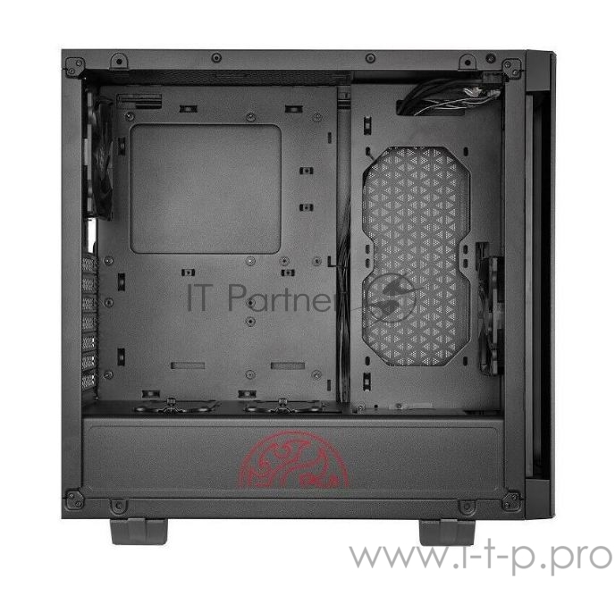 Компьютерный корпус XPG INVADER-BLACKCOLOR BOXWORLDWIDE (ATX, подсветка ARGB, 2 вентилятора 120мм, стеклянная боковая панель, черный)