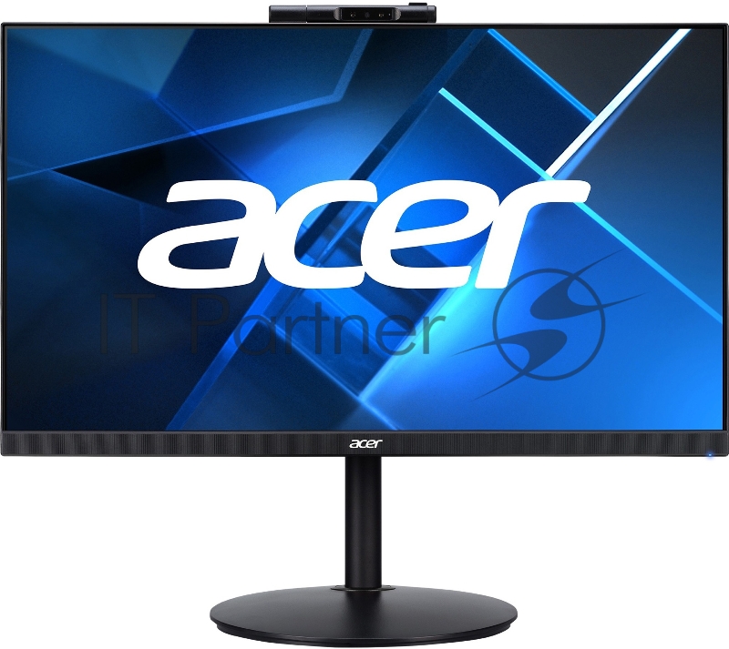 Монитор 23,8 ACER (Ent.) CB242YDbmiprcx IPS, 1920x1080, 75Hz, 178°/178°, 1 ms, 250nits, VGA + HDMI + DP + Webcam + Audio In/Out + Колонки 2Wx2, FreeSync, HAdj 120mm, Black Matt