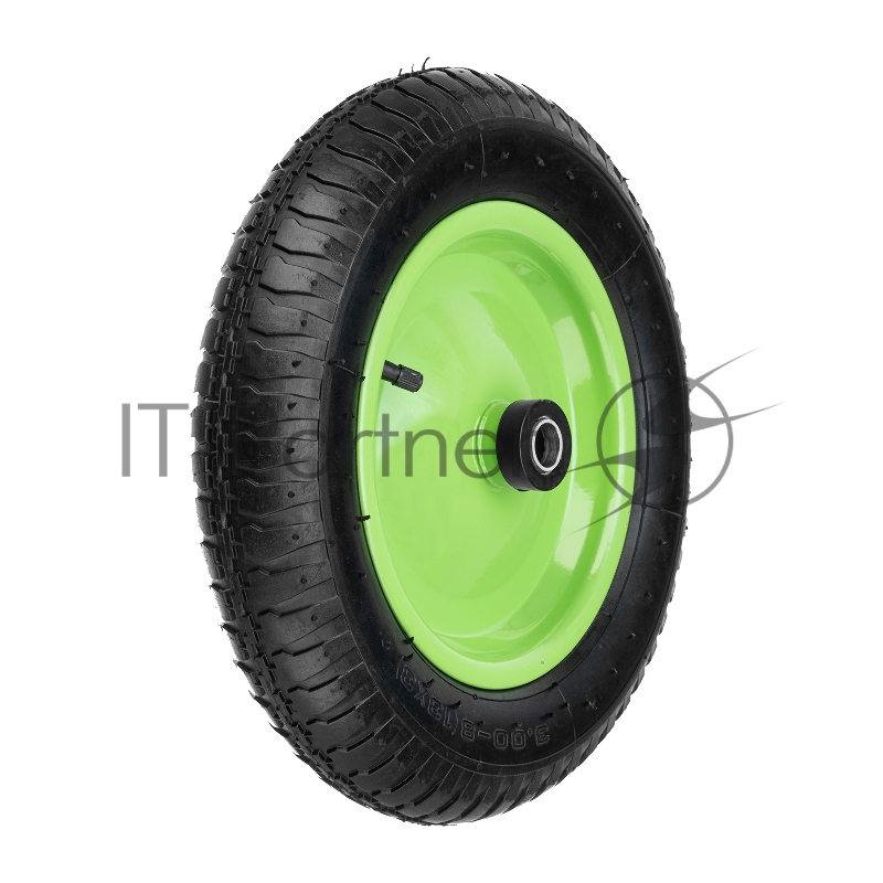 Колесо пневматическое СИБРТЕХ 3.00-8, длина оси 90мм ,подшипник 20мм // Сибртех 68972