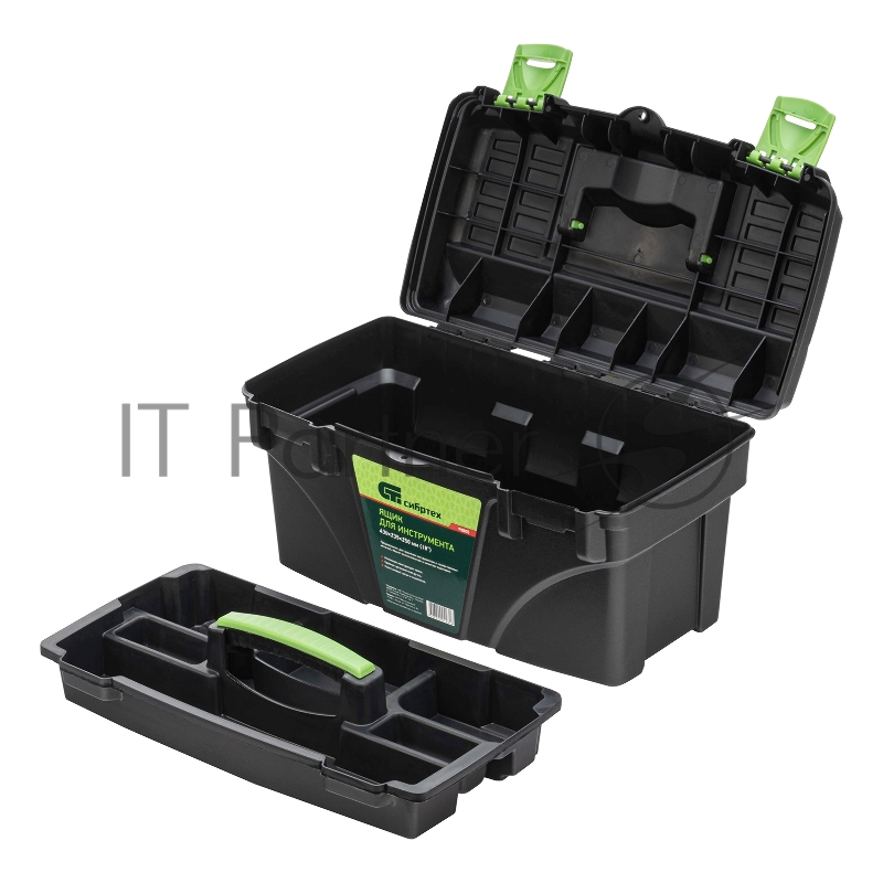 Ящик для инструмента СИБРТЕХ , 430x235x250мм (18), пластик//СИБРТЕХ//Россия 90805