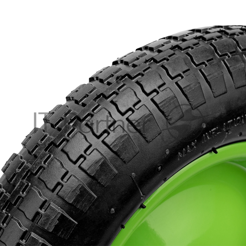 Колесо пневматическое СИБРТЕХ 3.25/3-8, длина оси 90мм ,подшипник 16мм // Сибртех 68973