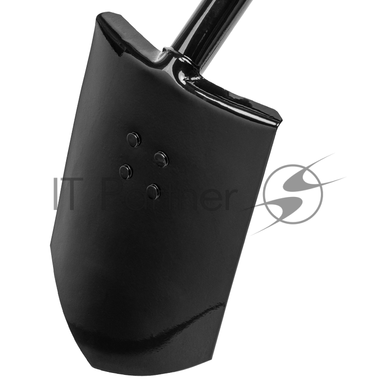 Лопата штыковая СИБРТЕХ укороченная, металлический черенок, 61614