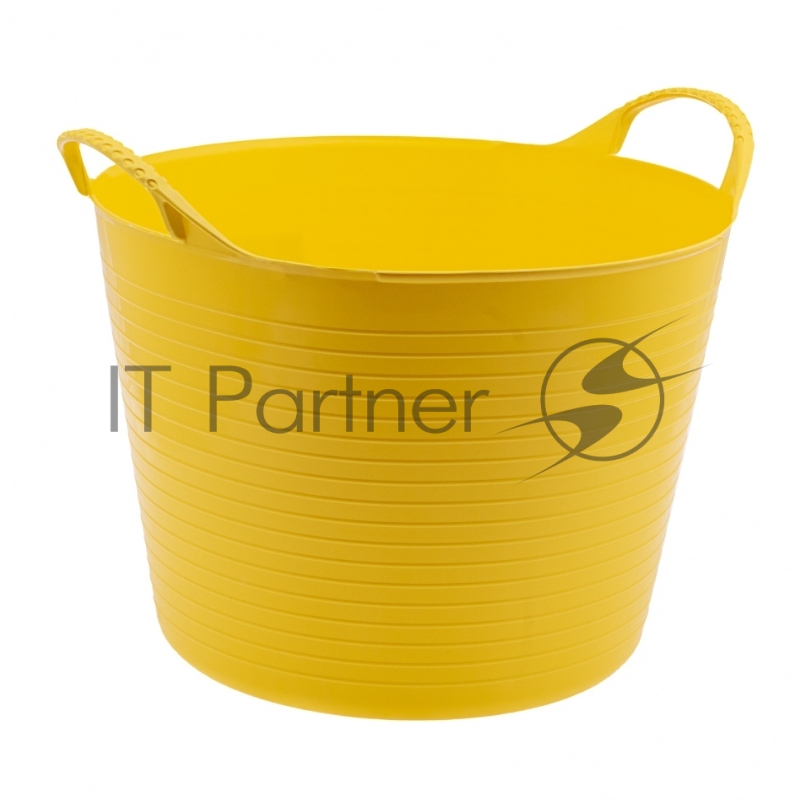 Ведро гибкое СИБРТЕХ сверхпрочное 40л, желтое // СИБРТЕХ 67507
