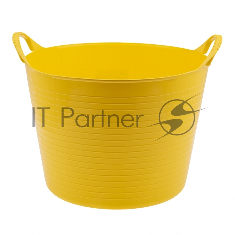 Ведро гибкое СИБРТЕХ сверхпрочное 40л, желтое // СИБРТЕХ 67507