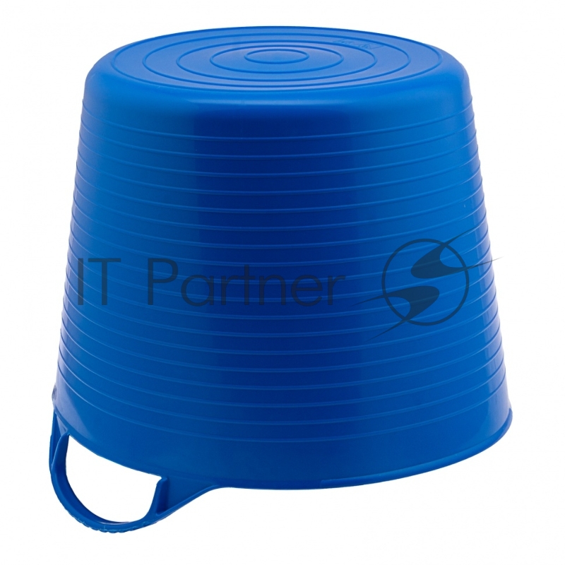 Ведро гибкое СИБРТЕХ сверхпрочное 40л, синее // СИБРТЕХ 67508