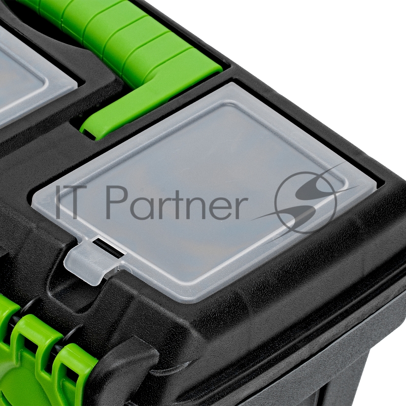 Ящик для инструментов СИБРТЕХ 16”, с органайзерами 90807