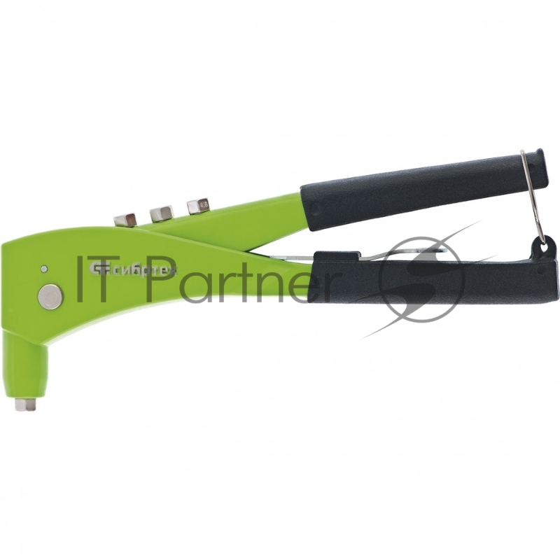 Заклепочник СИБРТЕХ 250 мм, литой корпус, заклепки 2,4-3,2-4,0-4,8 мм// СИБРТЕХ 40545