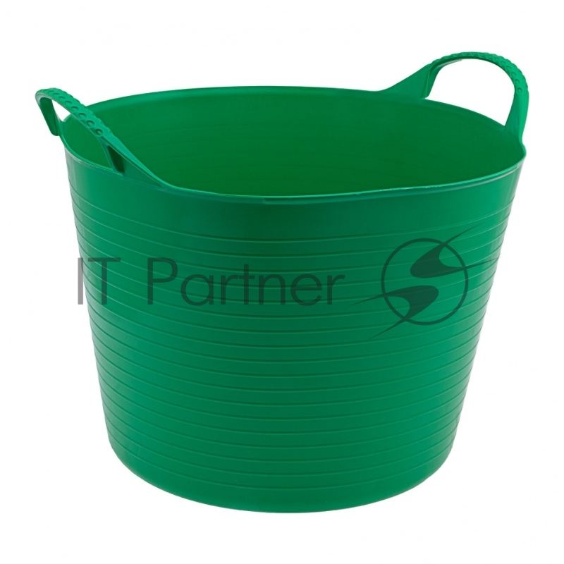Ведро гибкое сверхпрочное 40л СИБРТЕХ , зеленое // СИБРТЕХ 67506