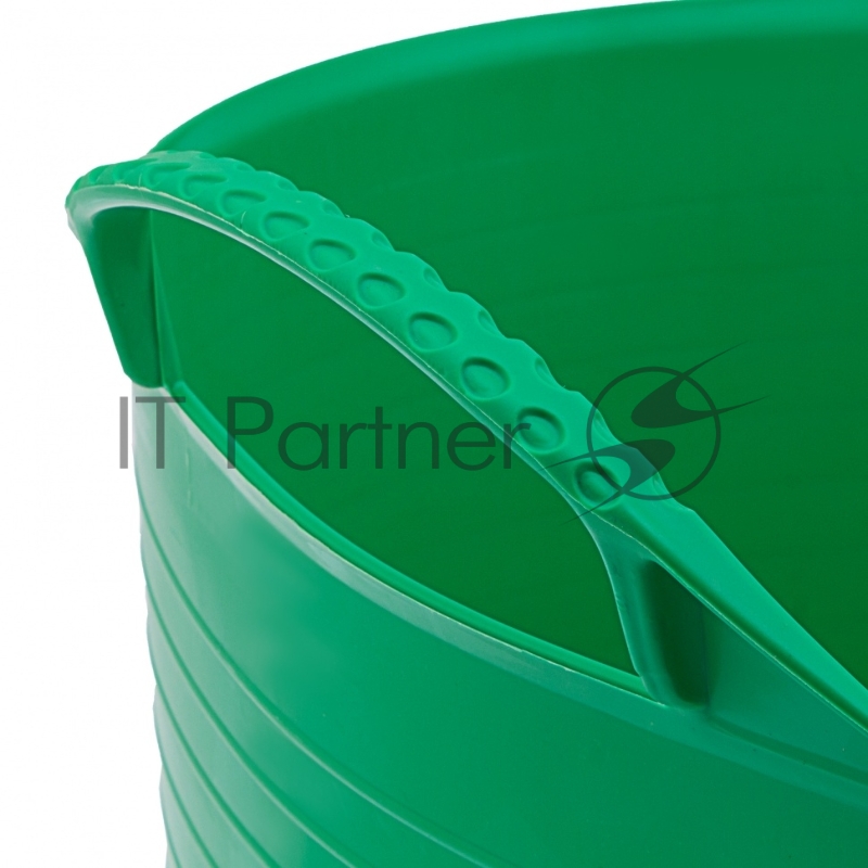 Ведро гибкое сверхпрочное 40л СИБРТЕХ , зеленое // СИБРТЕХ 67506