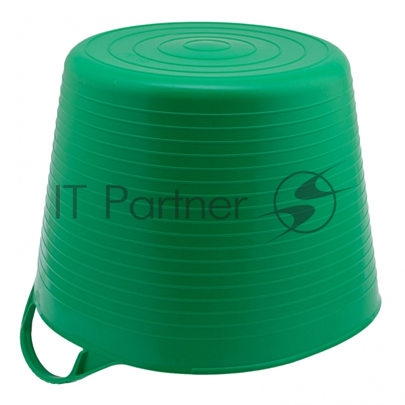 Ведро гибкое сверхпрочное 40л СИБРТЕХ , зеленое // СИБРТЕХ 67506