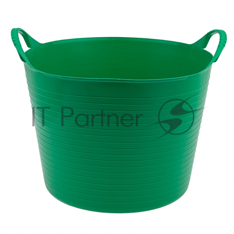 Ведро гибкое сверхпрочное 40л СИБРТЕХ , зеленое // СИБРТЕХ 67506