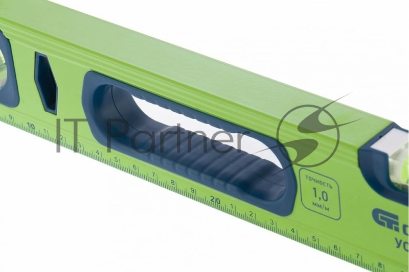 Уровень алюминиевый УС-1,0-1000 СИБРТЕХ , фрезерованный, 3 глазка, рукоятки, 1000 мм 34103