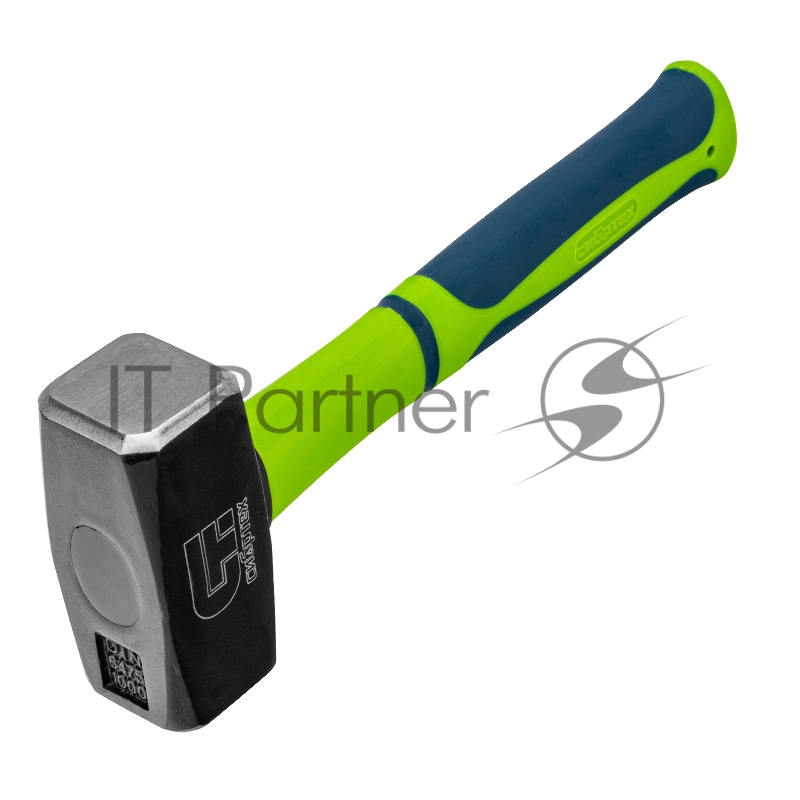 Кувалда СИБРТЕХ , 1000 г, фибергласовая обрезиненная рукоятка// СИБРТЕХ 10914