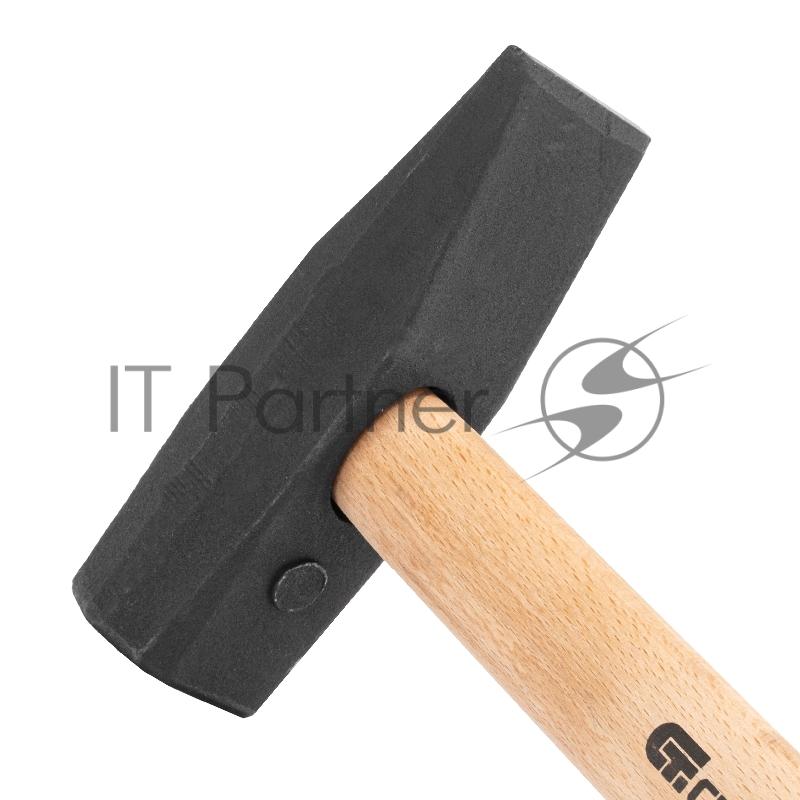 Молоток слесарный СИБРТЕХ , 1500 г, квадратный боек, деревянная рукоятка 10223