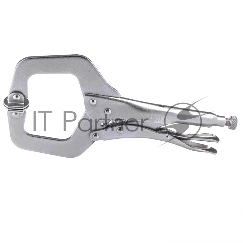 Зажим ручной СИБРТЕХ , увеличенный захват, подвижные губки, 270 мм 18426