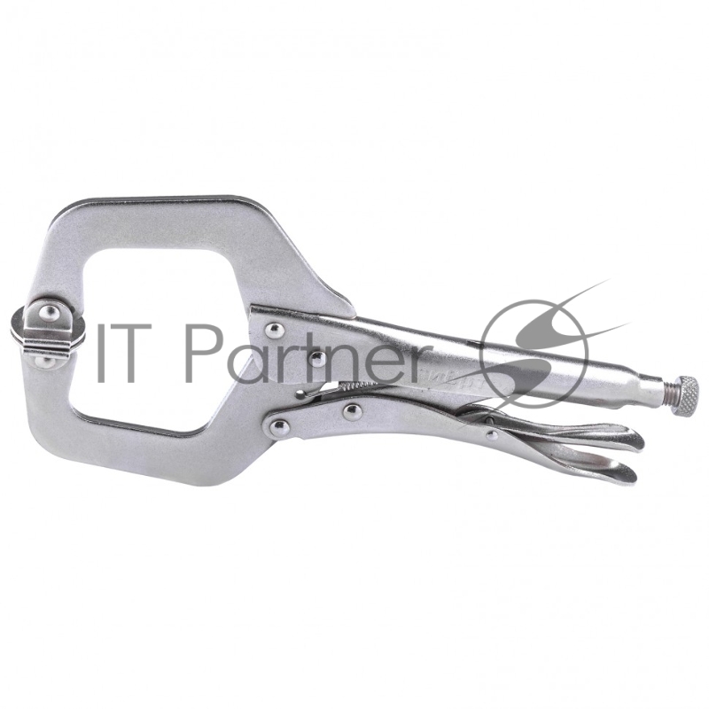 Зажим ручной СИБРТЕХ , увеличенный захват, подвижные губки, 270 мм 18426