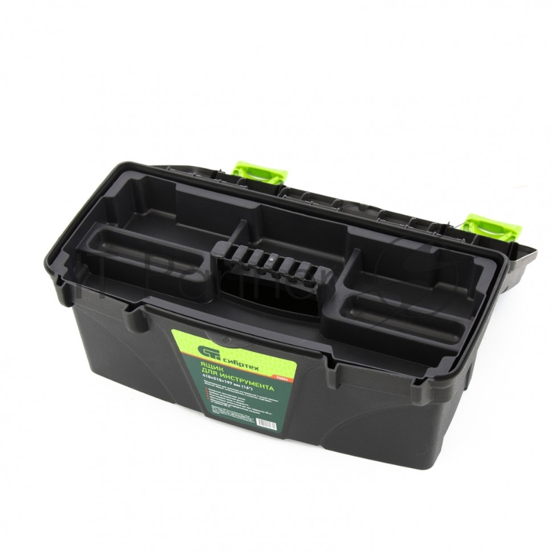 Ящик для инструмента СИБРТЕХ , 410x215x197мм (16), пластик//СИБРТЕХ//Россия 90804