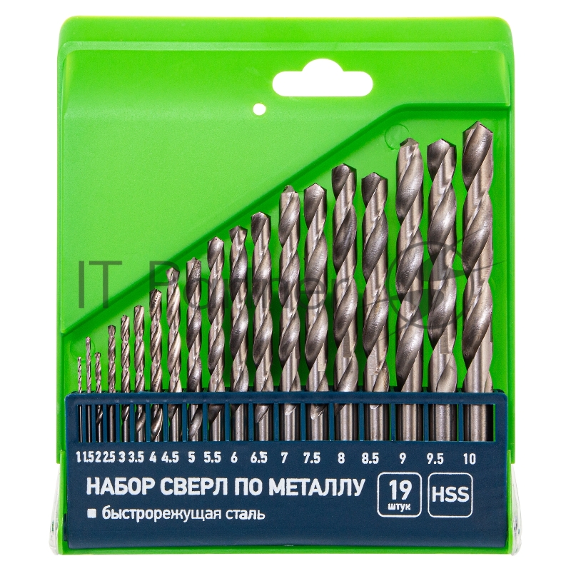 Набор сверл по металлу СИБРТЕХ , 43739 мм 723887