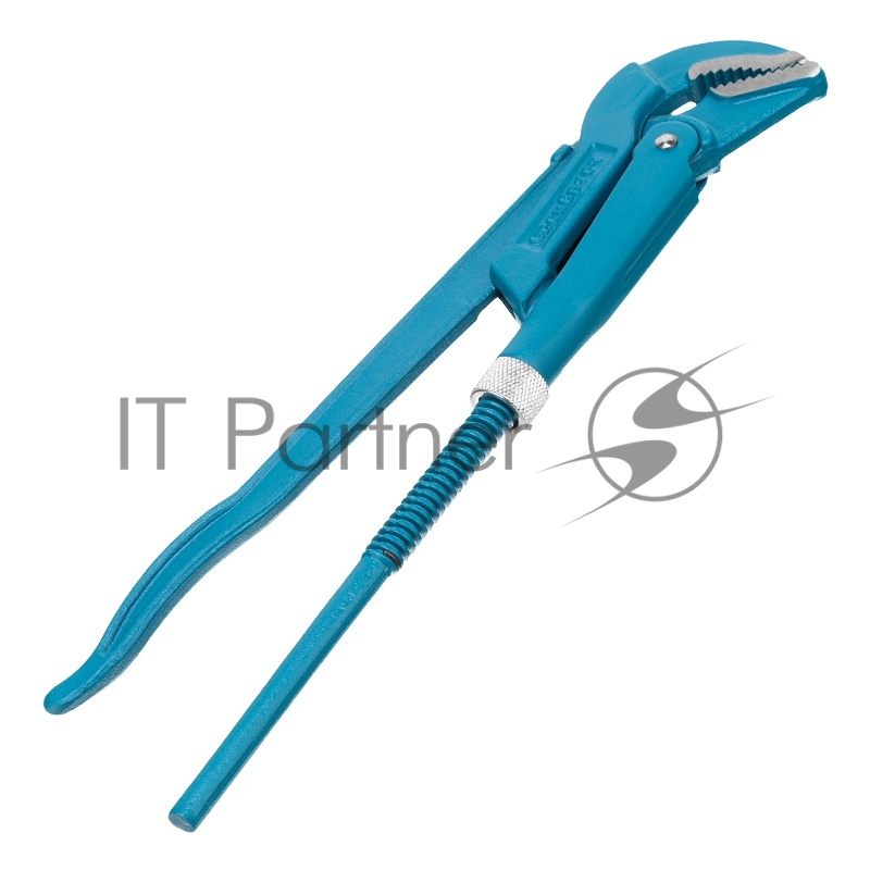 Ключ трубный рычажный СИБРТЕХ ,330x25 мм,с изогнутыми губками//15736